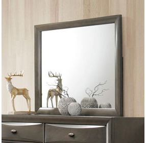 Zosimo Gray Rectangular Dresser Mirror