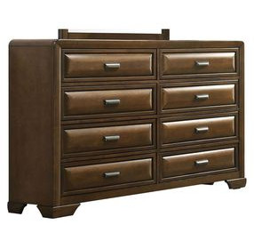 Caerwys Brown 8 Drawer Dresser