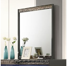 Hartlepool Ash Gray Rectangular Dresser Mirror