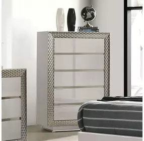 Ventnor Gray 5 Drawer Chest