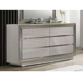Ventnor Gray 6 Drawer Dresser