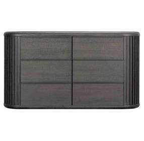 Hildesheim Black 6 Drawer Dresser