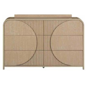 Tangentry Natural 6 Drawer Dresser