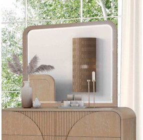 Tangentry Natural Rectangular Dresser Mirror