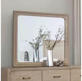 Sandnes Light Oak Rectangular Dresser Mirror