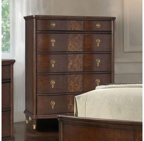 Westerham Dark Cherry 5 Drawer Chest