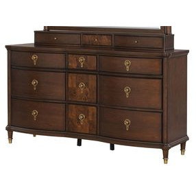 Westerham Dark Cherry 9 Drawer Dresser