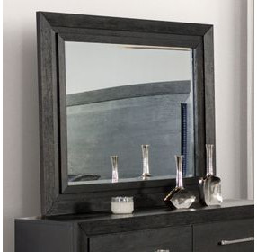 Ashbourne Black Rectangular Dresser Mirror