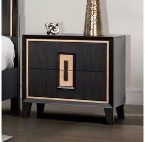 Kenyada Espresso 2 Drawer Nightstand