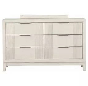 Isadore Antique White 6 Drawer Dresser