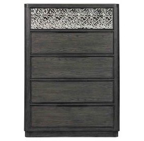 Sterling West Ash Gray 5 Drawer Chest