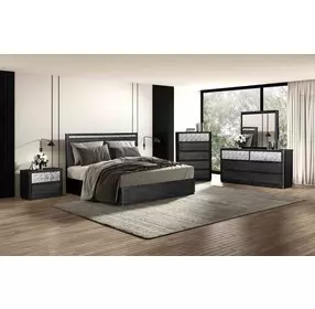 Sterling West Ash Gray Bedroom Set