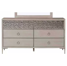 Bashford Natural Oak 6 Drawer Dresser