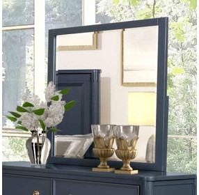 Altamira Malta Blue Rectangular Dresser Mirror