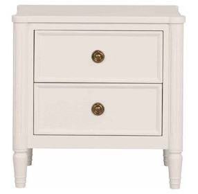 Altamira 2 Drawer Nightstand with USB Charging
