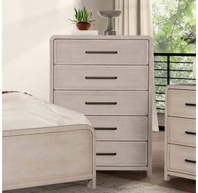 Belize Natural Oak 5 Drawer Chest