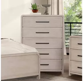 Belize Natural Oak 5 Drawer Chest