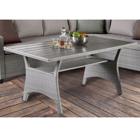 Kimara Gray 57" Outdoor Dining Table
