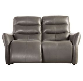 Granucci Gray 63" Power Reclining Loveseat