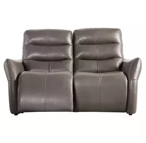 Granucci Gray 63" Power Reclining Loveseat