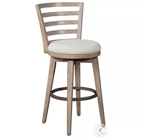 Meadowbrook Brown Swivel Bar Stool