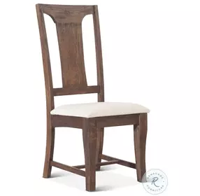Toulon Natural Linen Upholstered Dining Chair Set Of 2
