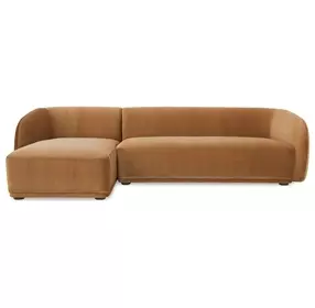 Faye Tan 2 Piece Modular LAF Sectional