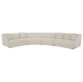 Fraser Off White 4 Piece Modular Sectional