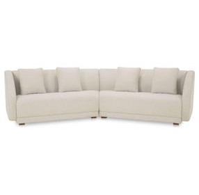 Fraser Off White 2 Piece Modular Sectional