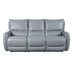Phineas Pale Blue 85" Power Reclining Sofa