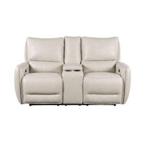 Phineas Beige 74" Power Reclining Loveseat