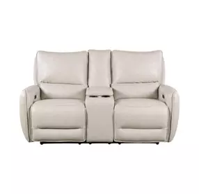 Phineas Beige 74" Power Reclining Loveseat