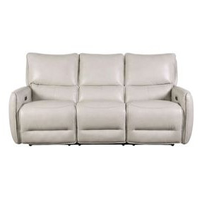 Phineas Beige 85" Power Reclining Sofa
