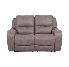 Demetrius Brown Power Reclining 66" Loveseat with USB Charging