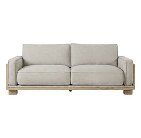 Harstad Light Brown And Natural Sofa