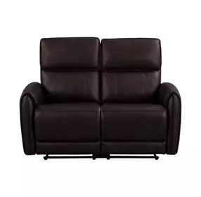Schlieren Black 57" Power Reclining Loveseat with USB Charging