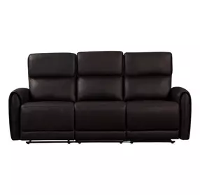 Schlieren Black 81" Power Reclining Sofa with USB Charging