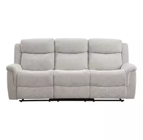 Sandbach Light Gray 80" Manual Reclining Sofa