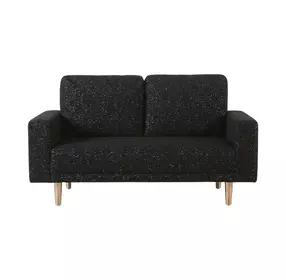 Elverum Black 63" Loveseat