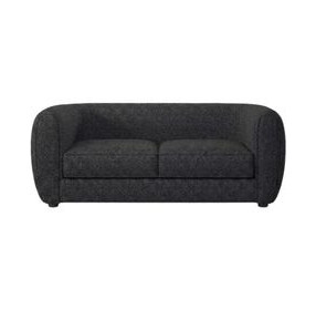 Verdal Black Loveseat