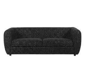 Verdal Black 88" Sofa