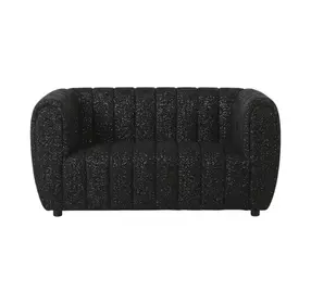 Aversa Black 63" Loveseat