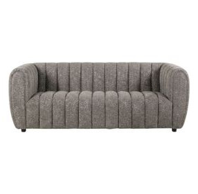 Aversa Charcoal Gray 83" Sofa