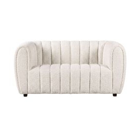 Aversa Off White 63" Loveseat