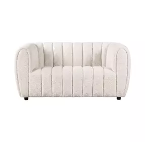 Aversa Off White 63" Loveseat