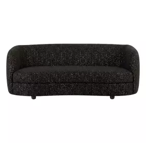 Versoix Black 83" Sofa