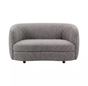 Versoix Charcoal Gray 63" Loveseat