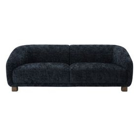 Kolvere Black 88" Sofa