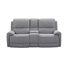 Morcote Gray 73" Power Reclining Loveseat with USB Charging