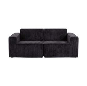 Kimara Black 81" Loveseat